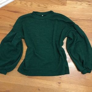 Beautiful forest green sweater